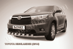 Передняя защита для Toyota Highlander (2013-2015)
