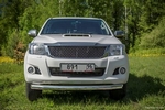 Передняя защита для Toyota Hilux (2011-2015)