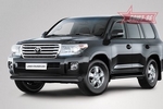 Передняя защита для Toyota Land Cruiser 200 (2012-2015)