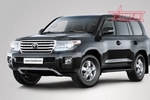 Передняя защита для Toyota Land Cruiser 200 (2012-2015)