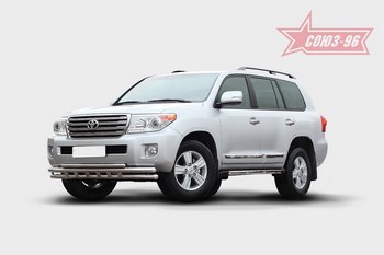 Передняя защита для Toyota Land Cruiser 200 (2012-2015) - ОбвесКарРу VIN: TC20.45.1459. 