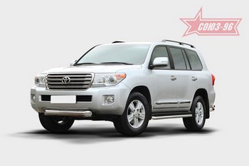 Передняя защита для Toyota Land Cruiser 200 (2012-2015) - ОбвесКарРу VIN: TC20.48.1457. 