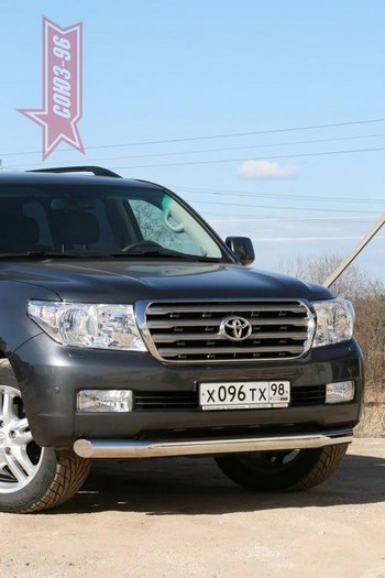 Передняя защита для Toyota Land Cruiser 200 (2007-2012) - ОбвесКарРу VIN: TC20.48.1105. 