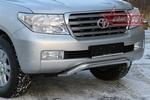 Передняя защита для Toyota Land Cruiser 200 (2007-2012)