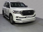 Передняя защита для Toyota Land Cruiser 200 Excalibur