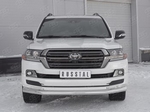 Передняя защита для Toyota Land Cruiser 200 Excalibur