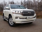 Передняя защита для Toyota Land Cruiser 200