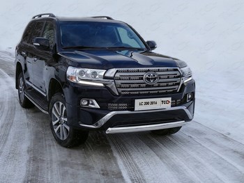 Передняя защита для Toyota Land Cruiser 200 Executive - ОбвесКарРу VIN: TOYLC200EX16-09. 