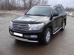 Передняя защита для Toyota Land Cruiser 200 (2007-2012)