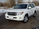 Передняя защита для Toyota Land Cruiser 200 (2012-2015)