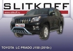 Передняя защита для Toyota Land Cruiser Prado 150 (2009-2013)