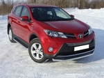 Передняя защита для Toyota RAV4 (2013-2015)