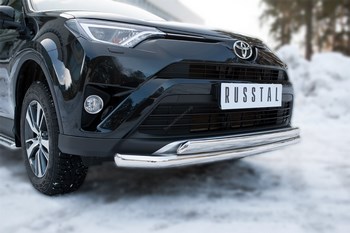 Передняя защита для Toyota RAV4 (2015-н.в.) - ОбвесКарРу VIN: TR4Z-002194. 
