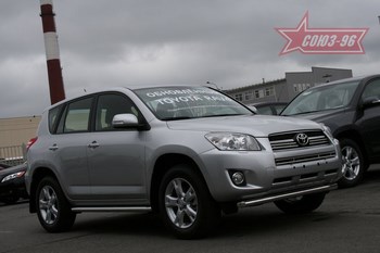 Передняя защита для Toyota RAV4 (2010-2013) - ОбвесКарРу VIN: TRAV.48.0861. 