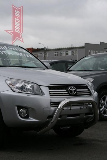 Передняя защита для Toyota RAV4 (2010-2013) - ОбвесКарРу VIN: TRAV.56.0866. 