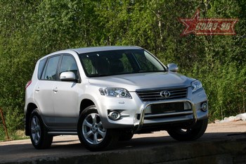 Передняя защита для Toyota RAV4 (2010-2013) - ОбвесКарРу VIN: TRAV.56.1071. 