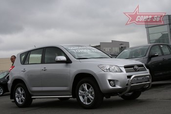 Передняя защита для Toyota RAV4 (2010-2013) - ОбвесКарРу VIN: TRAV.56.0864. 