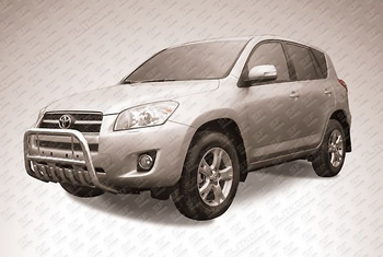 Передняя защита для Toyota RAV4 (2010-2013) - ОбвесКарРу VIN: TR409-003. 