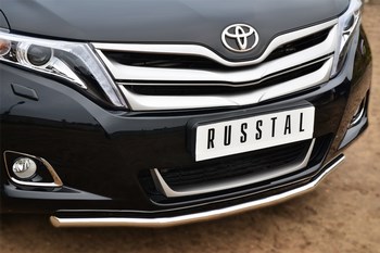 Передняя защита для Toyota Venza (2013-2016) - ОбвесКарРу VIN: TVZ-001475. 