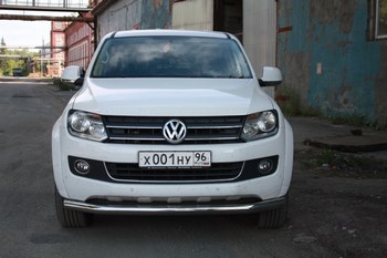 Передняя защита для Volkswagen Amarok (2010-2016) - ОбвесКарРу VIN: AMAR-10.01. 