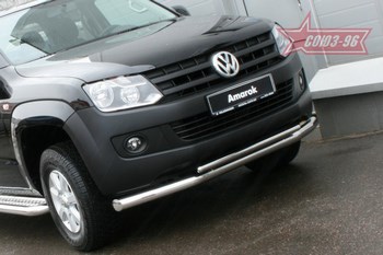 Передняя защита для Volkswagen Amarok (2010-2016) - ОбвесКарРу VIN: VWAM.48.1235. 