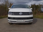 Передняя защита для Volkswagen Multivan (2015-2016)