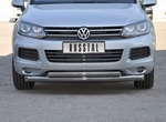 Передняя защита для Volkswagen Touareg (2010-2014)