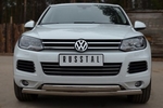 Передняя защита для Volkswagen Touareg (2010-2014)