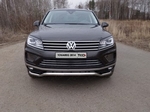 Передняя защита для Volkswagen Touareg (2014-2016)