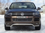 Передняя защита для Volkswagen Touareg (2010-2014)