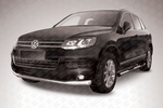 Передняя защита для Volkswagen Touareg (2010-2014)