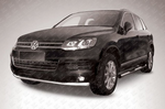 Передняя защита для Volkswagen Touareg (2010-2014)