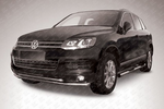 Передняя защита для Volkswagen Touareg (2010-2014)