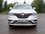 Передняя защита с ДХО TCC для Renault Koleos (2017-н.в.)