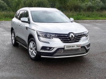 Передняя защита TCC для Renault Koleos (2017-н.в.) - ОбвесКарРу VIN: RENKOL17-40. 