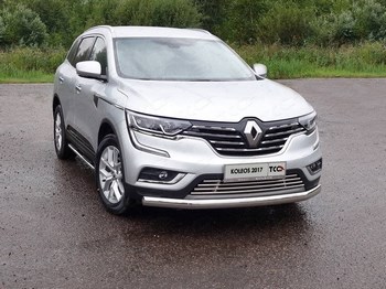 Передняя защита TCC для Renault Koleos (2017-н.в.) - ОбвесКарРу VIN: RENKOL17-42. 