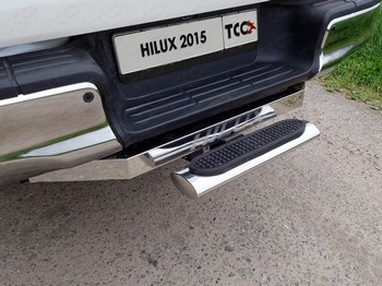 Подножка TCC для Toyota Hilux - ОбвесКарРу VIN: TOYHILUX15-44. 