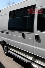 Порог стальная труба для Fiat Ducato (2008-2011)