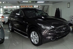 Пороги алюминиевые (Alyans) для Infiniti FX (2009-2013)