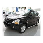 Пороги алюминиевые (Alyans) для Kia Sorento