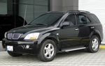 Пороги алюминиевые (Alyans) для Kia Sorento