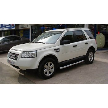 Пороги алюминиевые (Alyans) для Land Rover Freelander 2 - ОбвесКарРу VIN: LRFL.47.1521. 