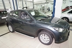 Пороги алюминиевые (Alyans) для Mazda CX5
