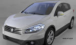 Пороги алюминиевые (Alyans) для Suzuki SX4