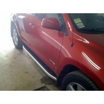 Пороги алюминиевые (Alyans) для Toyota RAV4