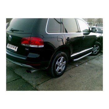 Пороги алюминиевые (Alyans) для Volkswagen Touareg - ОбвесКарРу VIN: VWTU.47.3881. 