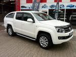 Пороги алюминиевые (Alyans) для Volkswagen Amarok