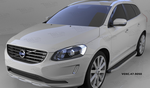 Пороги алюминиевые (Alyans) для Volvo XC60