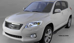 Пороги алюминиевые (Onyx) для Toyota RAV4