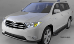 Пороги алюминиевые (Onyx) для Toyota Highlander